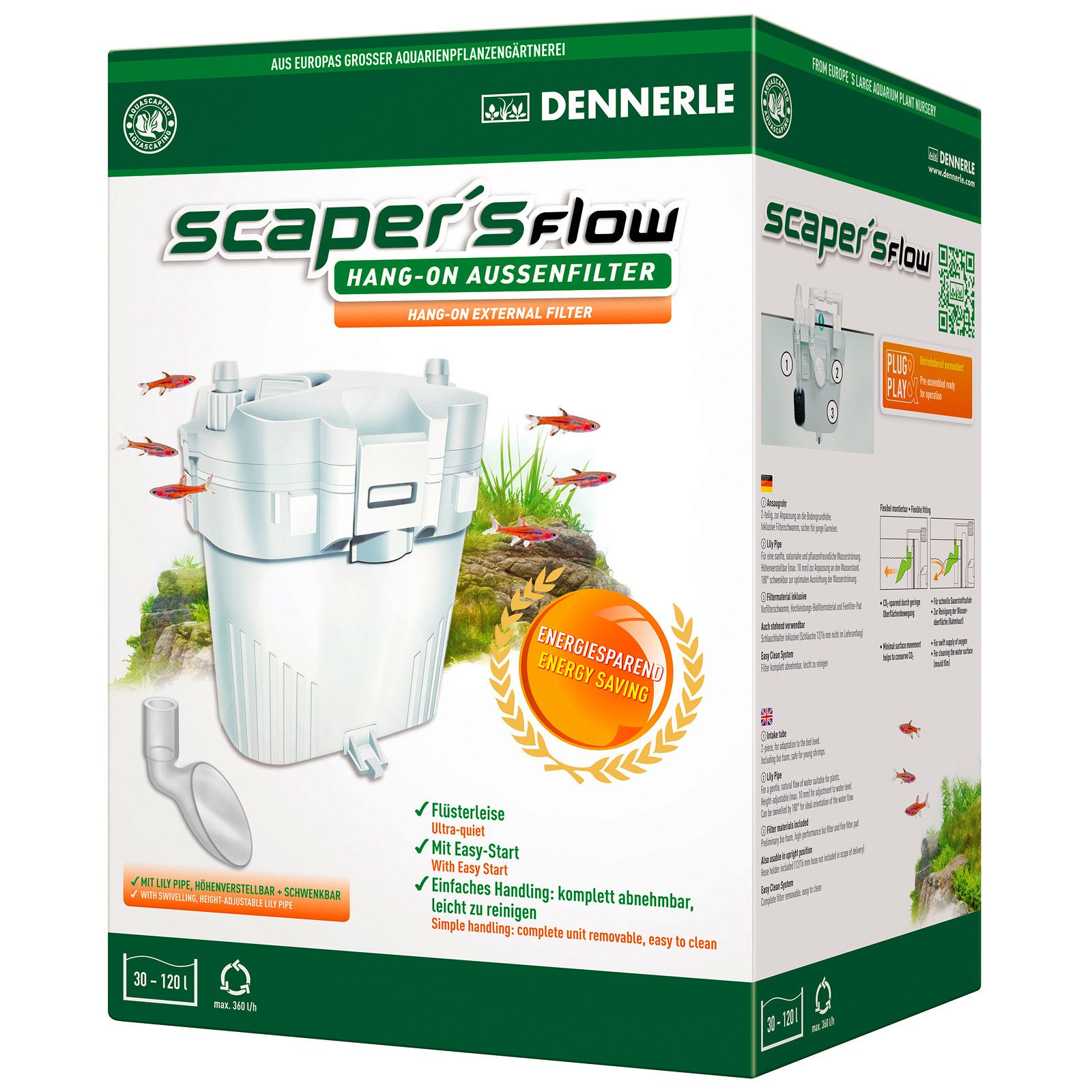 Dennerle - Scaper´s Flow - Hangon-Filter
