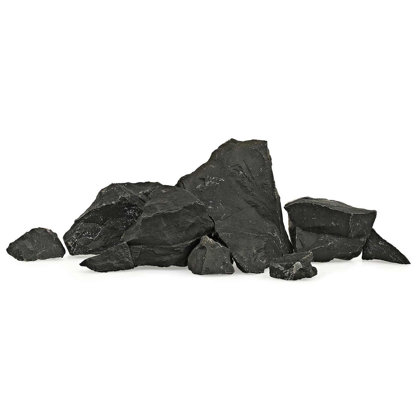 黑色的石头