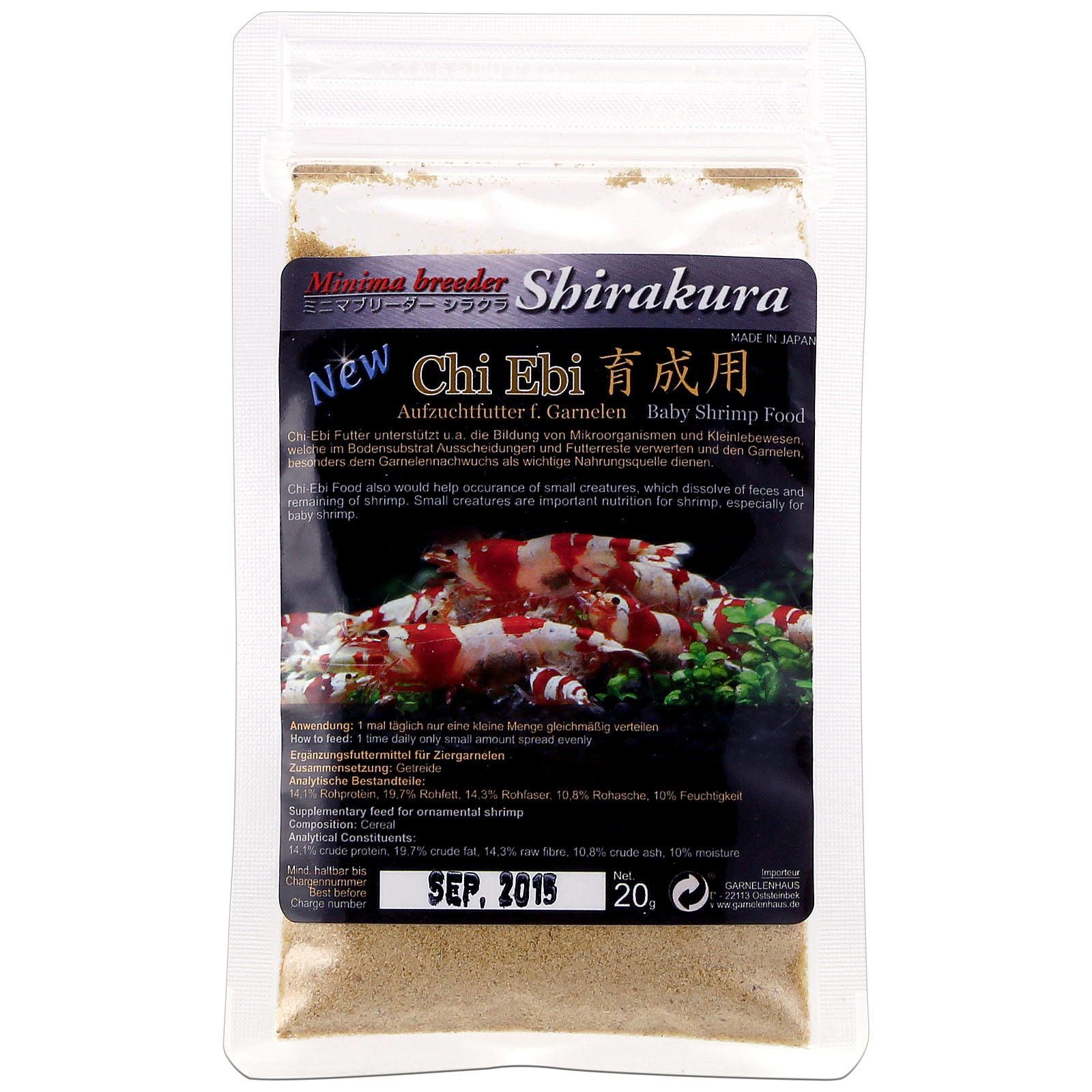 Shirakura  -  Chi Ebi  - 婴儿虾食品 -  20克